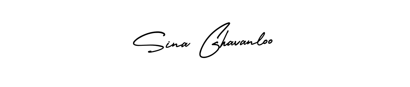 How to Draw Sina Ghavanloo signature style? AmerikaSignatureDemo-Regular is a latest design signature styles for name Sina Ghavanloo. Sina Ghavanloo signature style 3 images and pictures png