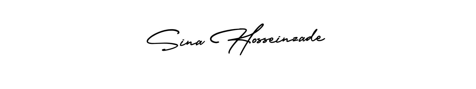 Similarly AmerikaSignatureDemo-Regular is the best handwritten signature design. Signature creator online .You can use it as an online autograph creator for name Sina Hosseinzade. Sina Hosseinzade signature style 3 images and pictures png