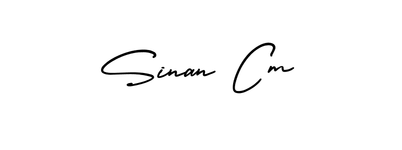 Similarly AmerikaSignatureDemo-Regular is the best handwritten signature design. Signature creator online .You can use it as an online autograph creator for name Sinan Cm. Sinan Cm signature style 3 images and pictures png