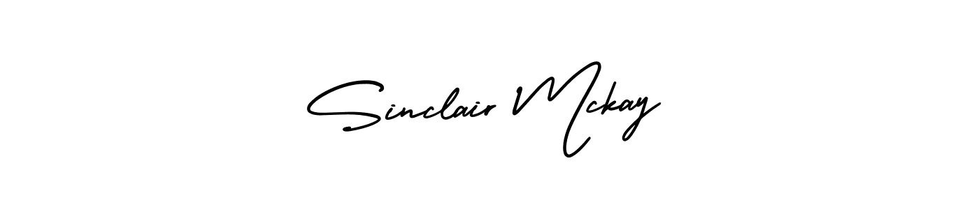 This is the best signature style for the Sinclair Mckay name. Also you like these signature font (AmerikaSignatureDemo-Regular). Mix name signature. Sinclair Mckay signature style 3 images and pictures png