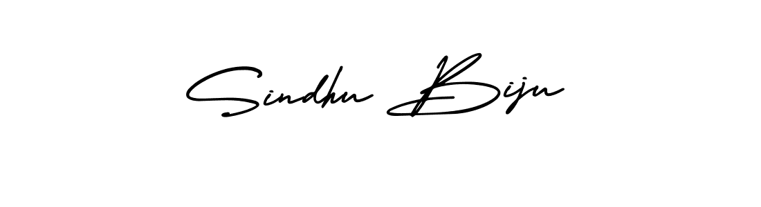 How to Draw Sindhu Biju signature style? AmerikaSignatureDemo-Regular is a latest design signature styles for name Sindhu Biju. Sindhu Biju signature style 3 images and pictures png