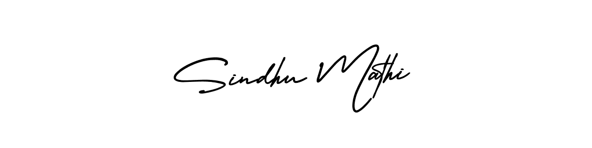 Best and Professional Signature Style for Sindhu Mathi. AmerikaSignatureDemo-Regular Best Signature Style Collection. Sindhu Mathi signature style 3 images and pictures png