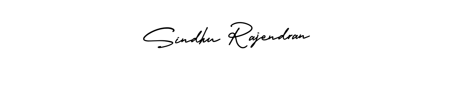 It looks lik you need a new signature style for name Sindhu Rajendran. Design unique handwritten (AmerikaSignatureDemo-Regular) signature with our free signature maker in just a few clicks. Sindhu Rajendran signature style 3 images and pictures png