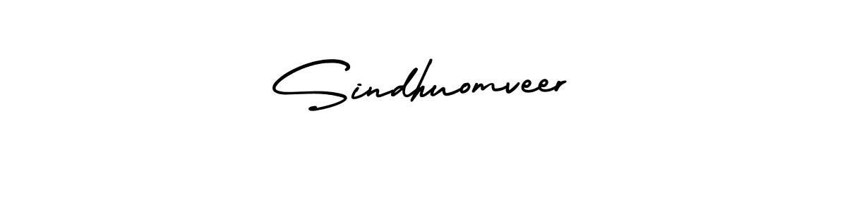 AmerikaSignatureDemo-Regular is a professional signature style that is perfect for those who want to add a touch of class to their signature. It is also a great choice for those who want to make their signature more unique. Get Sindhuomveer name to fancy signature for free. Sindhuomveer signature style 3 images and pictures png