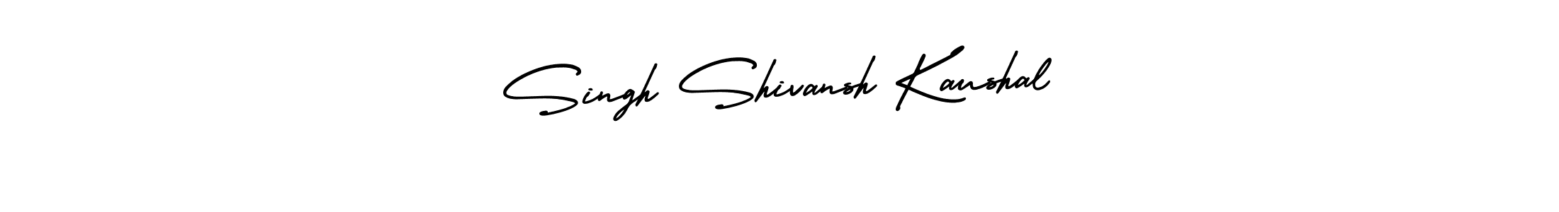 This is the best signature style for the Singh Shivansh Kaushal name. Also you like these signature font (AmerikaSignatureDemo-Regular). Mix name signature. Singh Shivansh Kaushal signature style 3 images and pictures png
