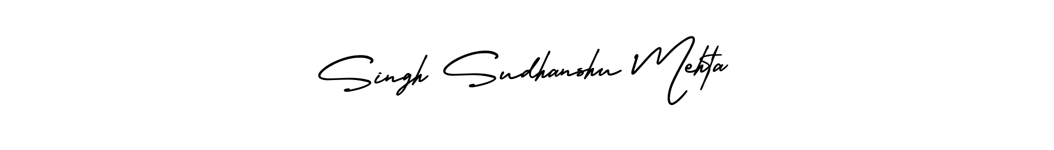 It looks lik you need a new signature style for name Singh Sudhanshu Mehta. Design unique handwritten (AmerikaSignatureDemo-Regular) signature with our free signature maker in just a few clicks. Singh Sudhanshu Mehta signature style 3 images and pictures png