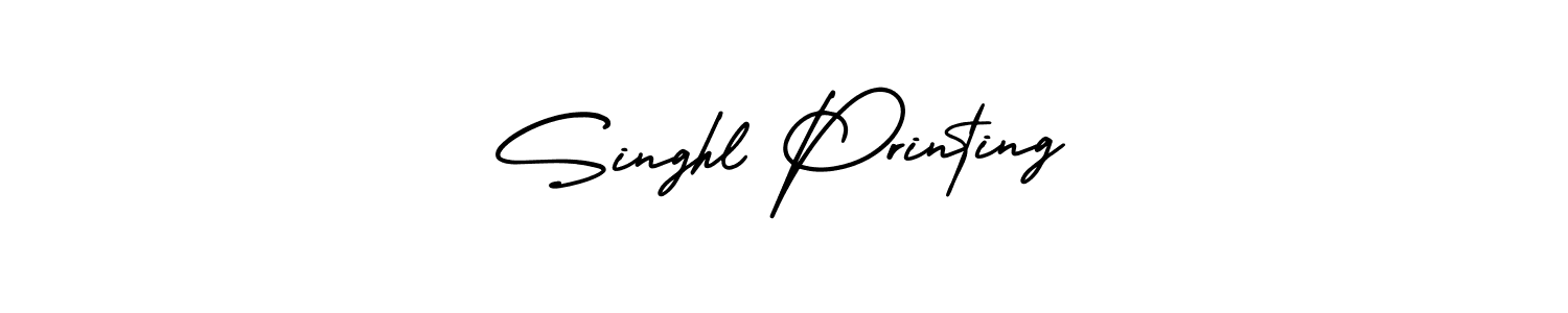 Best and Professional Signature Style for Singhl Printing. AmerikaSignatureDemo-Regular Best Signature Style Collection. Singhl Printing signature style 3 images and pictures png