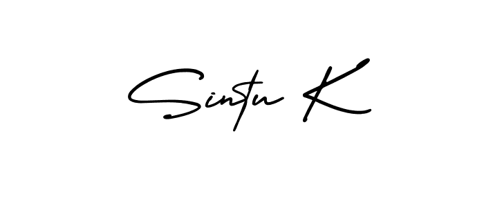 Once you've used our free online signature maker to create your best signature AmerikaSignatureDemo-Regular style, it's time to enjoy all of the benefits that Sintu K name signing documents. Sintu K signature style 3 images and pictures png