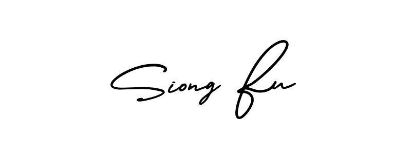 Make a beautiful signature design for name Siong Fu. Use this online signature maker to create a handwritten signature for free. Siong Fu signature style 3 images and pictures png