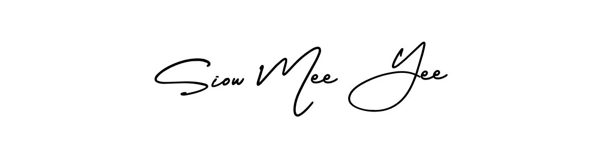 Create a beautiful signature design for name Siow Mee Yee. With this signature (AmerikaSignatureDemo-Regular) fonts, you can make a handwritten signature for free. Siow Mee Yee signature style 3 images and pictures png