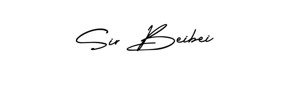 Also You can easily find your signature by using the search form. We will create Sir Beibei name handwritten signature images for you free of cost using AmerikaSignatureDemo-Regular sign style. Sir Beibei signature style 3 images and pictures png