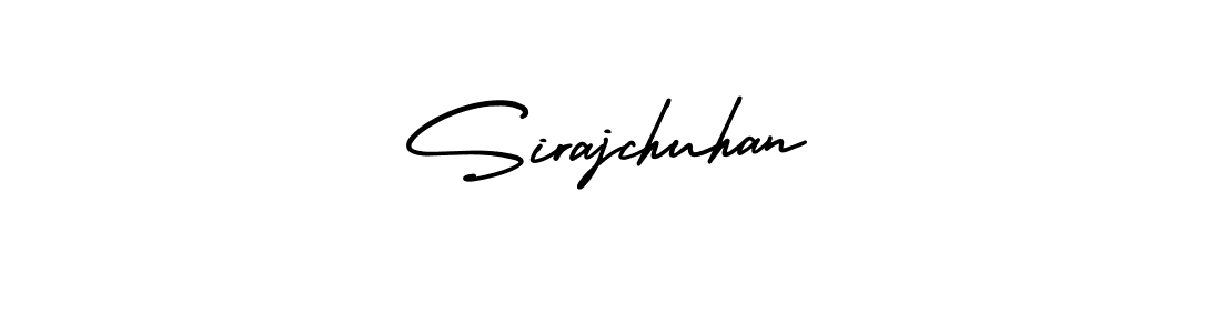Create a beautiful signature design for name Sirajchuhan. With this signature (AmerikaSignatureDemo-Regular) fonts, you can make a handwritten signature for free. Sirajchuhan signature style 3 images and pictures png