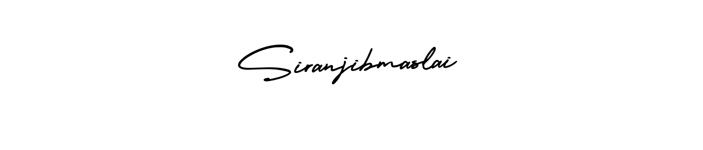 Siranjibmaslai stylish signature style. Best Handwritten Sign (AmerikaSignatureDemo-Regular) for my name. Handwritten Signature Collection Ideas for my name Siranjibmaslai. Siranjibmaslai signature style 3 images and pictures png