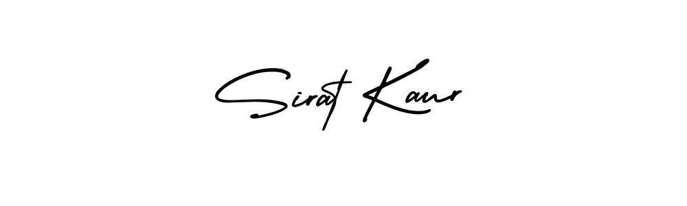 Best and Professional Signature Style for Sirat Kaur. AmerikaSignatureDemo-Regular Best Signature Style Collection. Sirat Kaur signature style 3 images and pictures png