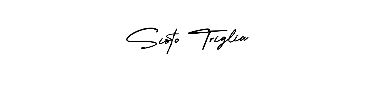 How to Draw Sisto Triglia signature style? AmerikaSignatureDemo-Regular is a latest design signature styles for name Sisto Triglia. Sisto Triglia signature style 3 images and pictures png