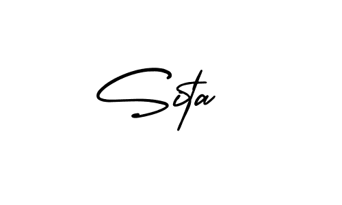 Make a beautiful signature design for name Sita . With this signature (AmerikaSignatureDemo-Regular) style, you can create a handwritten signature for free. Sita  signature style 3 images and pictures png