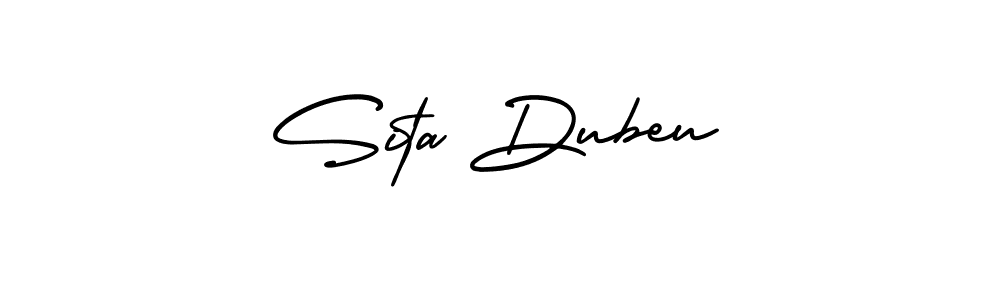 Sita Dubeu stylish signature style. Best Handwritten Sign (AmerikaSignatureDemo-Regular) for my name. Handwritten Signature Collection Ideas for my name Sita Dubeu. Sita Dubeu signature style 3 images and pictures png