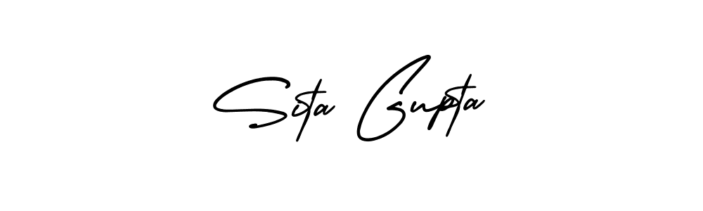 AmerikaSignatureDemo-Regular is a professional signature style that is perfect for those who want to add a touch of class to their signature. It is also a great choice for those who want to make their signature more unique. Get Sita Gupta name to fancy signature for free. Sita Gupta signature style 3 images and pictures png