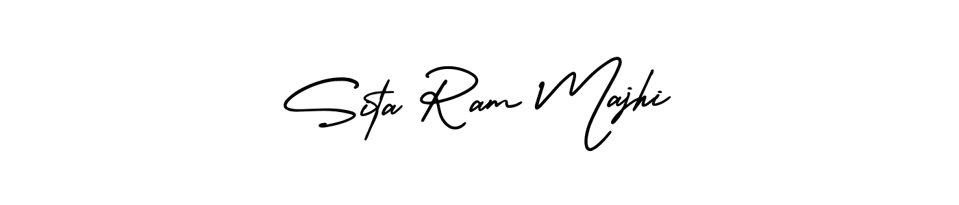Sita Ram Majhi stylish signature style. Best Handwritten Sign (AmerikaSignatureDemo-Regular) for my name. Handwritten Signature Collection Ideas for my name Sita Ram Majhi. Sita Ram Majhi signature style 3 images and pictures png