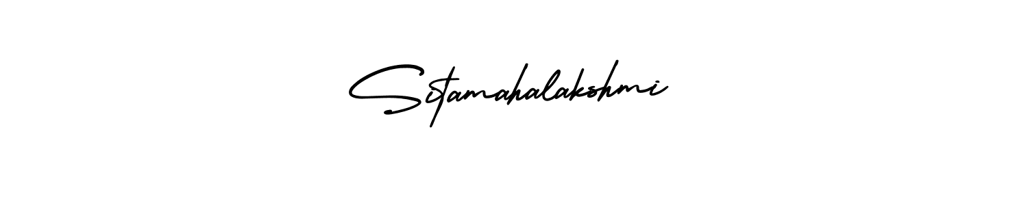 This is the best signature style for the Sitamahalakshmi name. Also you like these signature font (AmerikaSignatureDemo-Regular). Mix name signature. Sitamahalakshmi signature style 3 images and pictures png