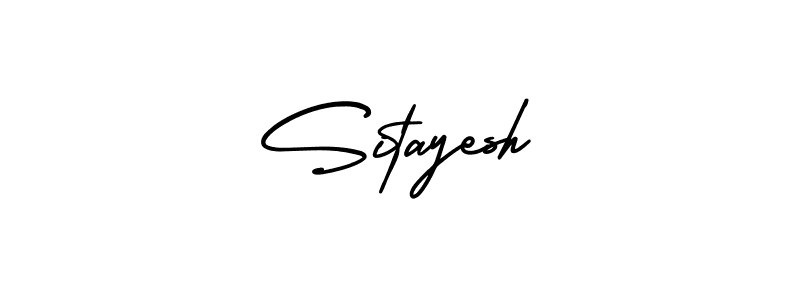 Make a beautiful signature design for name Sitayesh. Use this online signature maker to create a handwritten signature for free. Sitayesh signature style 3 images and pictures png