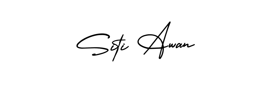 You can use this online signature creator to create a handwritten signature for the name Siti Awan. This is the best online autograph maker. Siti Awan signature style 3 images and pictures png