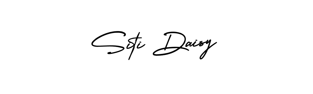 How to make Siti Daisy signature? AmerikaSignatureDemo-Regular is a professional autograph style. Create handwritten signature for Siti Daisy name. Siti Daisy signature style 3 images and pictures png