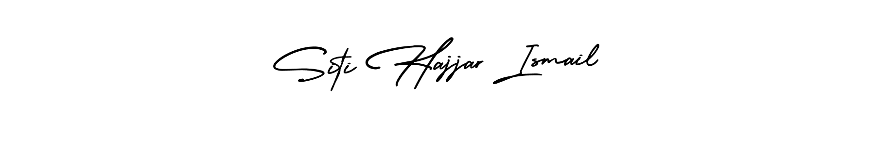 Siti Hajjar Ismail stylish signature style. Best Handwritten Sign (AmerikaSignatureDemo-Regular) for my name. Handwritten Signature Collection Ideas for my name Siti Hajjar Ismail. Siti Hajjar Ismail signature style 3 images and pictures png