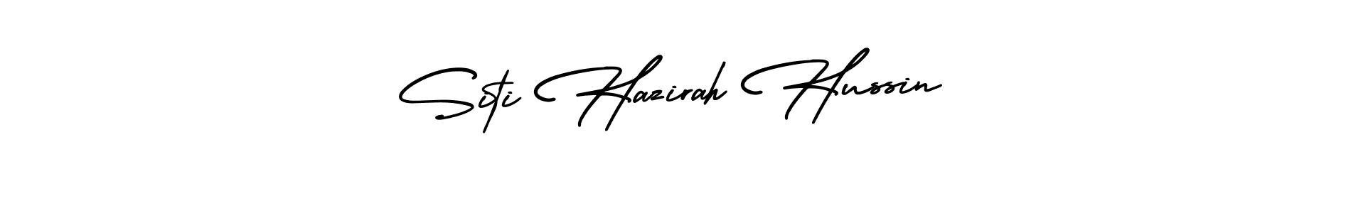 Also You can easily find your signature by using the search form. We will create Siti Hazirah Hussin name handwritten signature images for you free of cost using AmerikaSignatureDemo-Regular sign style. Siti Hazirah Hussin signature style 3 images and pictures png