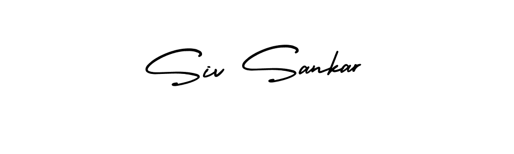 Make a beautiful signature design for name Siv Sankar. With this signature (AmerikaSignatureDemo-Regular) style, you can create a handwritten signature for free. Siv Sankar signature style 3 images and pictures png