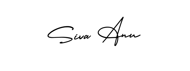 Also we have Siva Anu name is the best signature style. Create professional handwritten signature collection using AmerikaSignatureDemo-Regular autograph style. Siva Anu signature style 3 images and pictures png