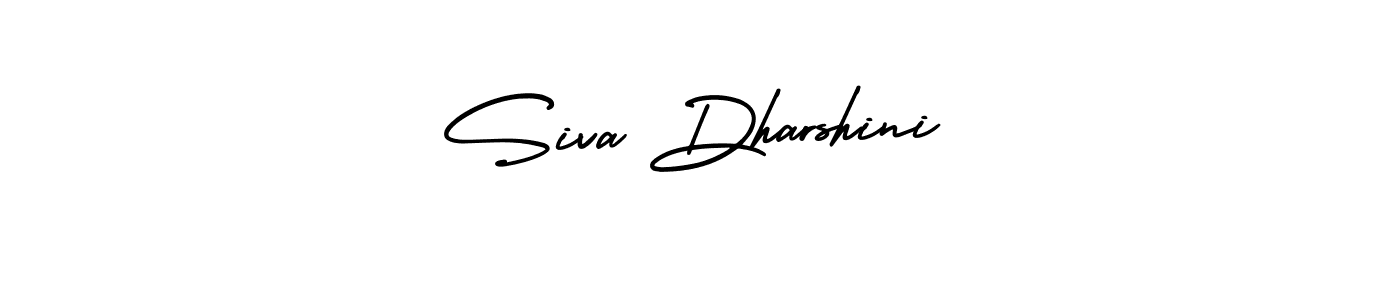 Use a signature maker to create a handwritten signature online. With this signature software, you can design (AmerikaSignatureDemo-Regular) your own signature for name Siva Dharshini. Siva Dharshini signature style 3 images and pictures png