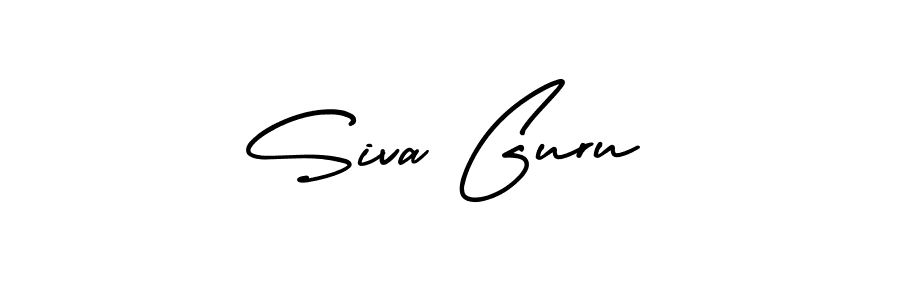 How to make Siva Guru signature? AmerikaSignatureDemo-Regular is a professional autograph style. Create handwritten signature for Siva Guru name. Siva Guru signature style 3 images and pictures png