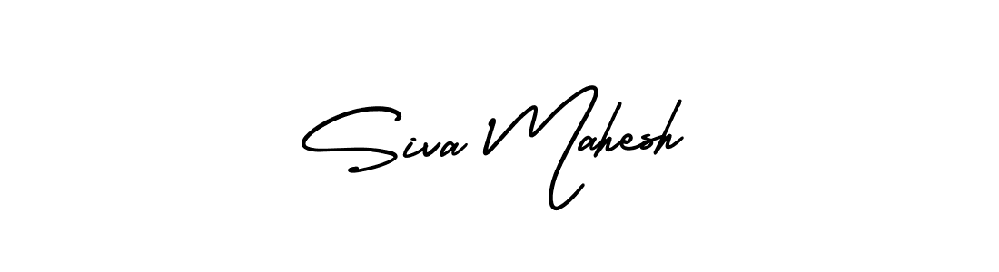 Best and Professional Signature Style for Siva Mahesh. AmerikaSignatureDemo-Regular Best Signature Style Collection. Siva Mahesh signature style 3 images and pictures png