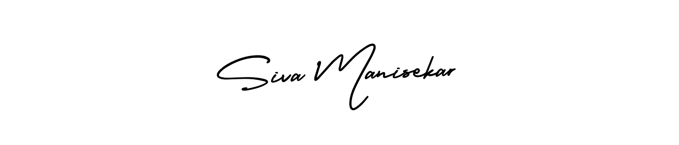How to make Siva Manisekar signature? AmerikaSignatureDemo-Regular is a professional autograph style. Create handwritten signature for Siva Manisekar name. Siva Manisekar signature style 3 images and pictures png