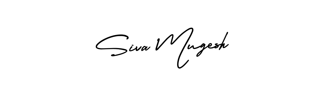 It looks lik you need a new signature style for name Siva Mugesh. Design unique handwritten (AmerikaSignatureDemo-Regular) signature with our free signature maker in just a few clicks. Siva Mugesh signature style 3 images and pictures png