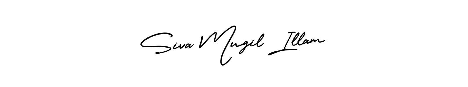 Also we have Siva Mugil Illam name is the best signature style. Create professional handwritten signature collection using AmerikaSignatureDemo-Regular autograph style. Siva Mugil Illam signature style 3 images and pictures png