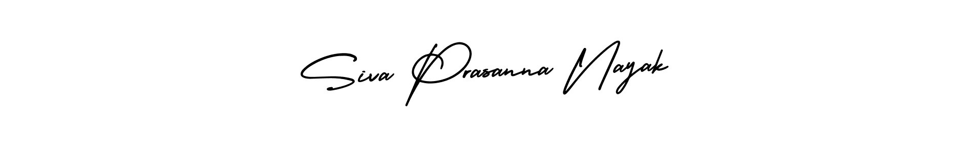 How to make Siva Prasanna Nayak signature? AmerikaSignatureDemo-Regular is a professional autograph style. Create handwritten signature for Siva Prasanna Nayak name. Siva Prasanna Nayak signature style 3 images and pictures png