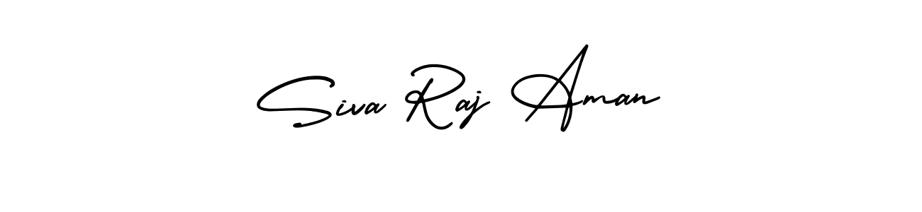 Also we have Siva Raj Aman name is the best signature style. Create professional handwritten signature collection using AmerikaSignatureDemo-Regular autograph style. Siva Raj Aman signature style 3 images and pictures png