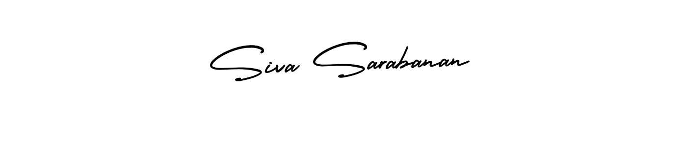 Use a signature maker to create a handwritten signature online. With this signature software, you can design (AmerikaSignatureDemo-Regular) your own signature for name Siva Sarabanan. Siva Sarabanan signature style 3 images and pictures png