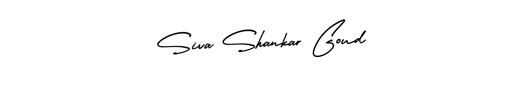 How to make Siva Shankar Goud name signature. Use AmerikaSignatureDemo-Regular style for creating short signs online. This is the latest handwritten sign. Siva Shankar Goud signature style 3 images and pictures png