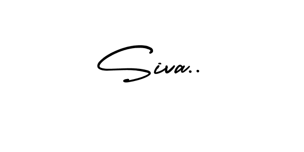 How to Draw Siva.. signature style? AmerikaSignatureDemo-Regular is a latest design signature styles for name Siva... Siva.. signature style 3 images and pictures png