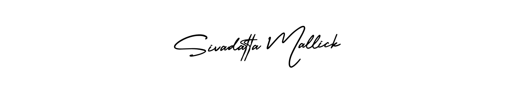How to make Sivadatta Mallick signature? AmerikaSignatureDemo-Regular is a professional autograph style. Create handwritten signature for Sivadatta Mallick name. Sivadatta Mallick signature style 3 images and pictures png