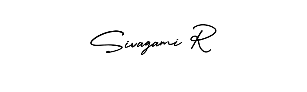 Create a beautiful signature design for name Sivagami R. With this signature (AmerikaSignatureDemo-Regular) fonts, you can make a handwritten signature for free. Sivagami R signature style 3 images and pictures png