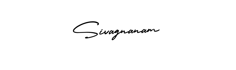 Design your own signature with our free online signature maker. With this signature software, you can create a handwritten (AmerikaSignatureDemo-Regular) signature for name Sivagnanam. Sivagnanam signature style 3 images and pictures png