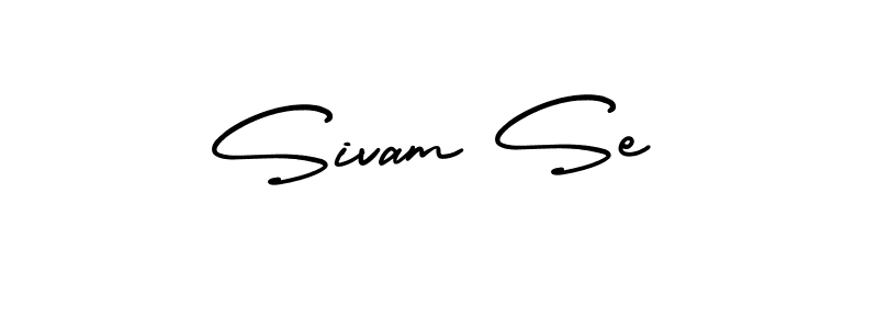 Make a beautiful signature design for name Sivam Se. With this signature (AmerikaSignatureDemo-Regular) style, you can create a handwritten signature for free. Sivam Se signature style 3 images and pictures png