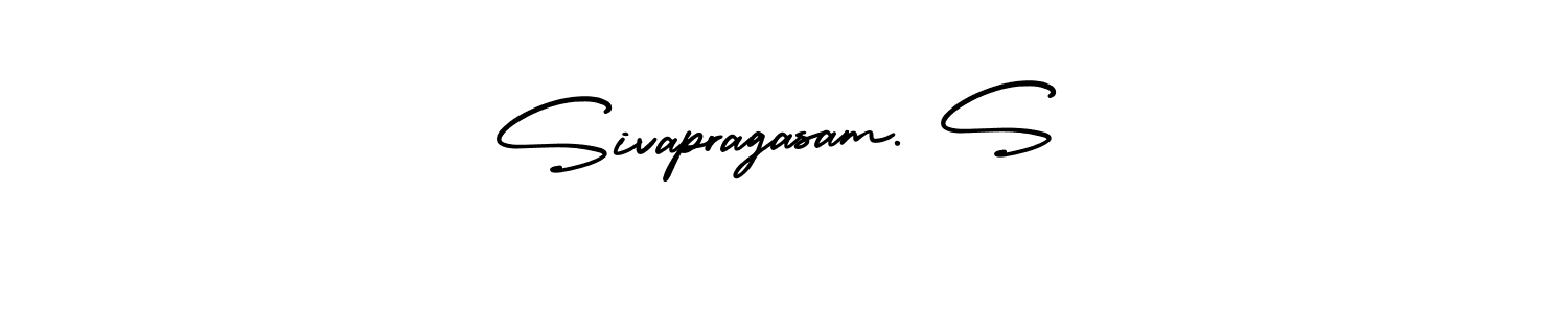 How to make Sivapragasam. S signature? AmerikaSignatureDemo-Regular is a professional autograph style. Create handwritten signature for Sivapragasam. S name. Sivapragasam. S signature style 3 images and pictures png