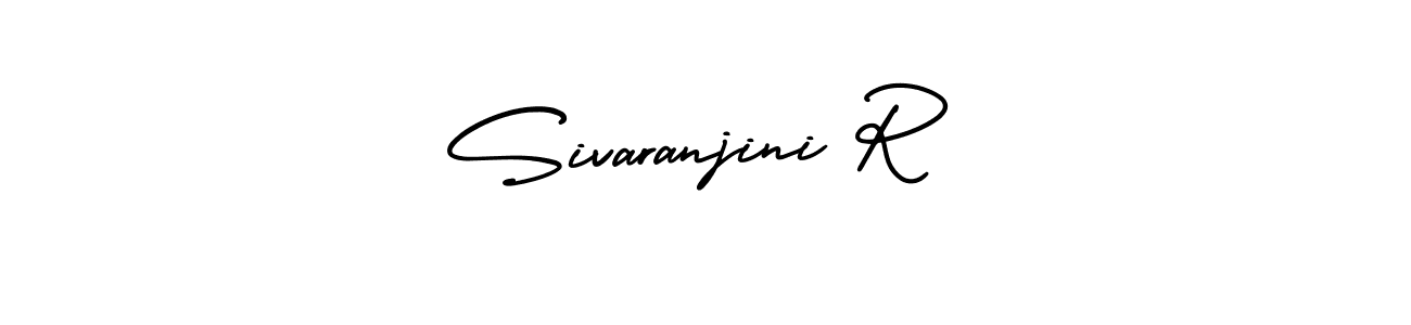 Create a beautiful signature design for name Sivaranjini R. With this signature (AmerikaSignatureDemo-Regular) fonts, you can make a handwritten signature for free. Sivaranjini R signature style 3 images and pictures png