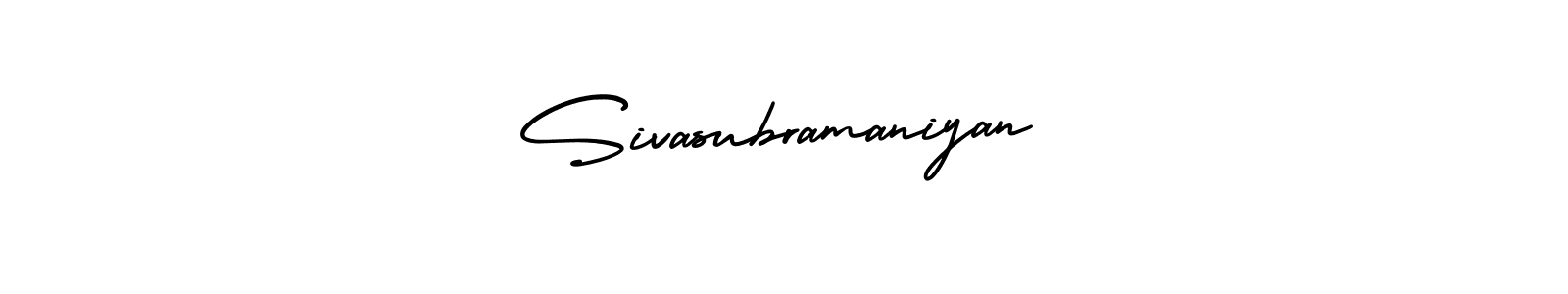 Create a beautiful signature design for name Sivasubramaniyan. With this signature (AmerikaSignatureDemo-Regular) fonts, you can make a handwritten signature for free. Sivasubramaniyan signature style 3 images and pictures png