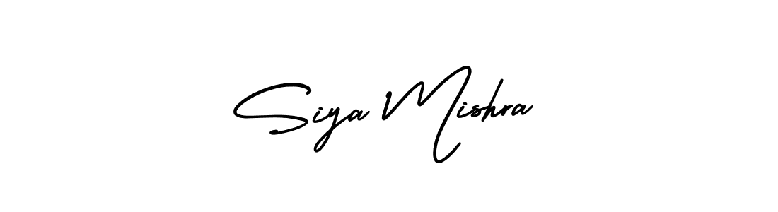 It looks lik you need a new signature style for name Siya Mishra. Design unique handwritten (AmerikaSignatureDemo-Regular) signature with our free signature maker in just a few clicks. Siya Mishra signature style 3 images and pictures png